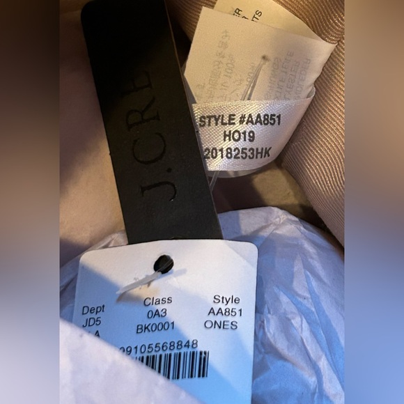 J. Crew, NWT, Devon Tote Bag,, 100% Leather, Color: Black - Picture 8 of 11